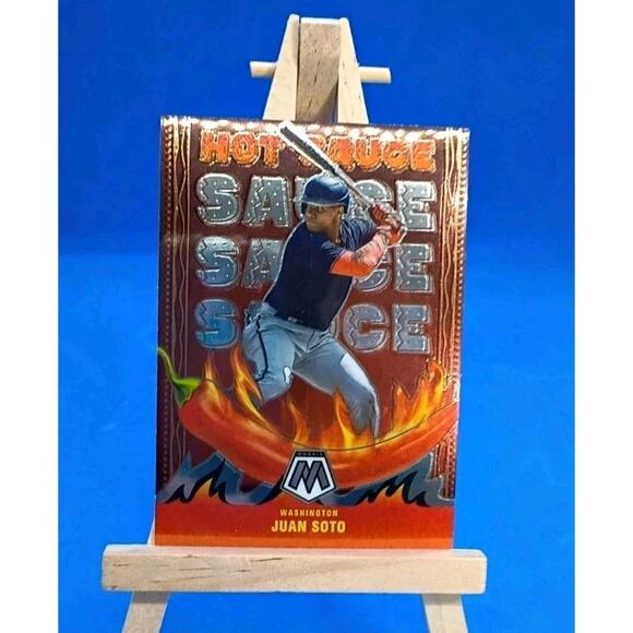 2022 Panini Mosaic - Hot Sauce Juan Soto #HS-2 - Picture 2 of 6